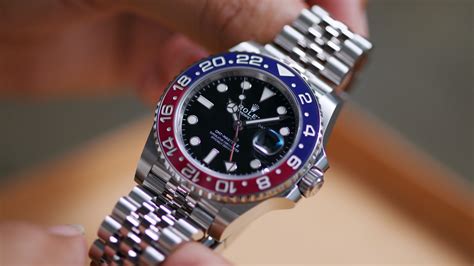 rolex pepsi size
